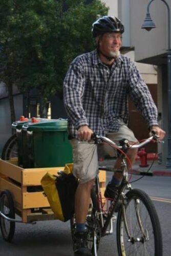 Bike-Powered Compost Collection